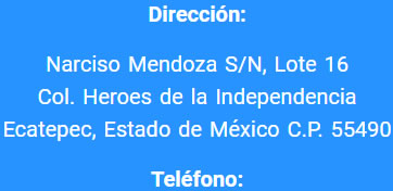 Dirección y Teléfono