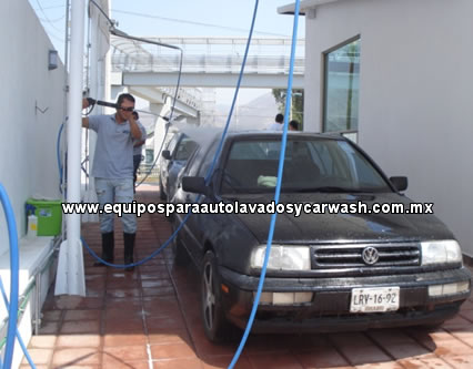 Equipos de alta presión e hidrolavadoras tipo karcher para car wash manuales