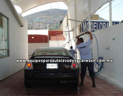 equipo para autolavados manuales