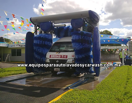 Equipo automático para autolavados